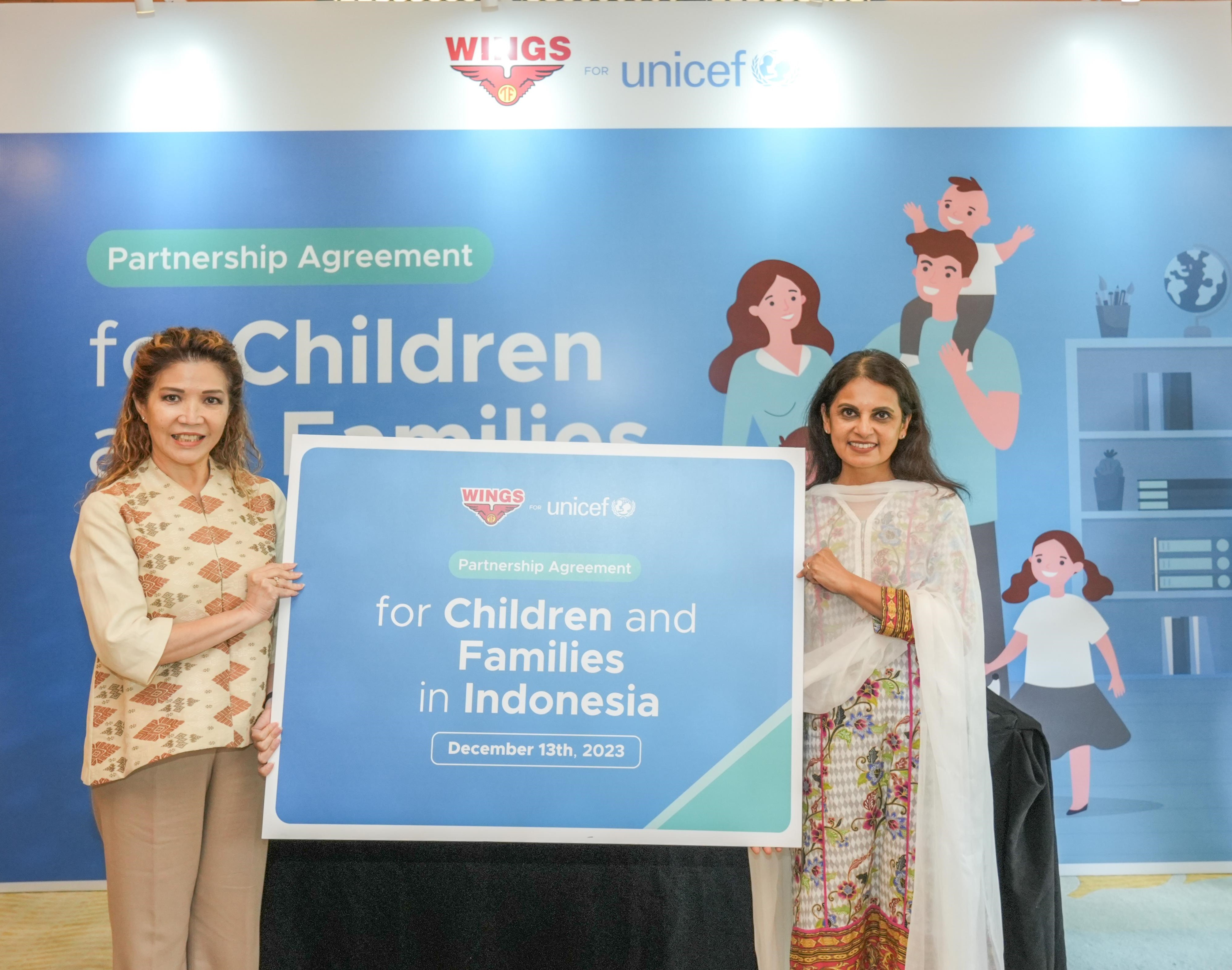 Wujudkan Generasi Bersih Sehat, WINGS For UNICEF Fokus Kolaborasi Bagi ...